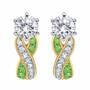 Birthstone Swirl Earrings 2647 001 3 8
