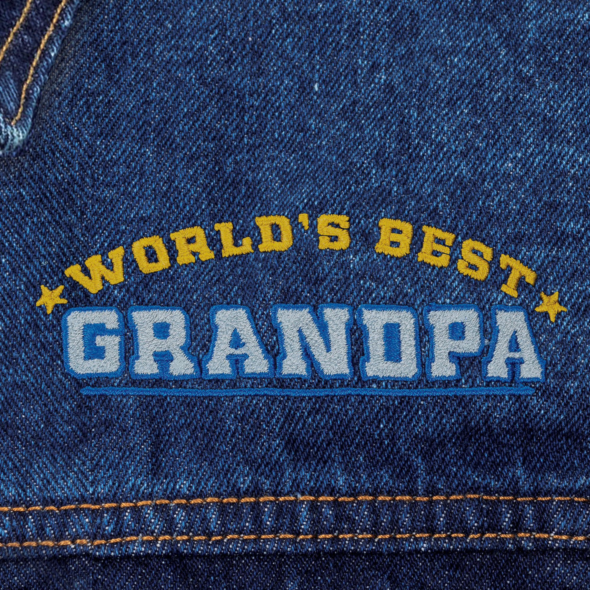 Grandpa Denim Jacket 11145 0011 c embroidery