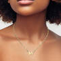 Text Custom Name Necklace 11744 0040 m model