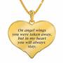 On Angel Wings Remembrance Pendant, On Angel Wings Remembrance Pendant 6479 001 7 2