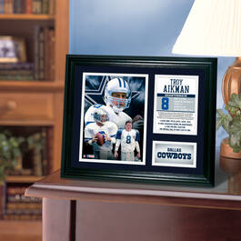 Troy Aikman Framed Photo Collage 4391 1650 n room