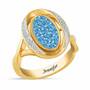 Birthstone  Diamond Flip Ring 2002 001 2 12