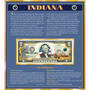 The United States Enhanced Two Dollar Bill Collection 6448 0031 a Indiana