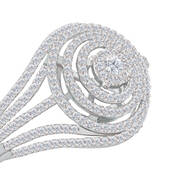 Brilliance Diamond Cocktail Ring 6535 0019 b front