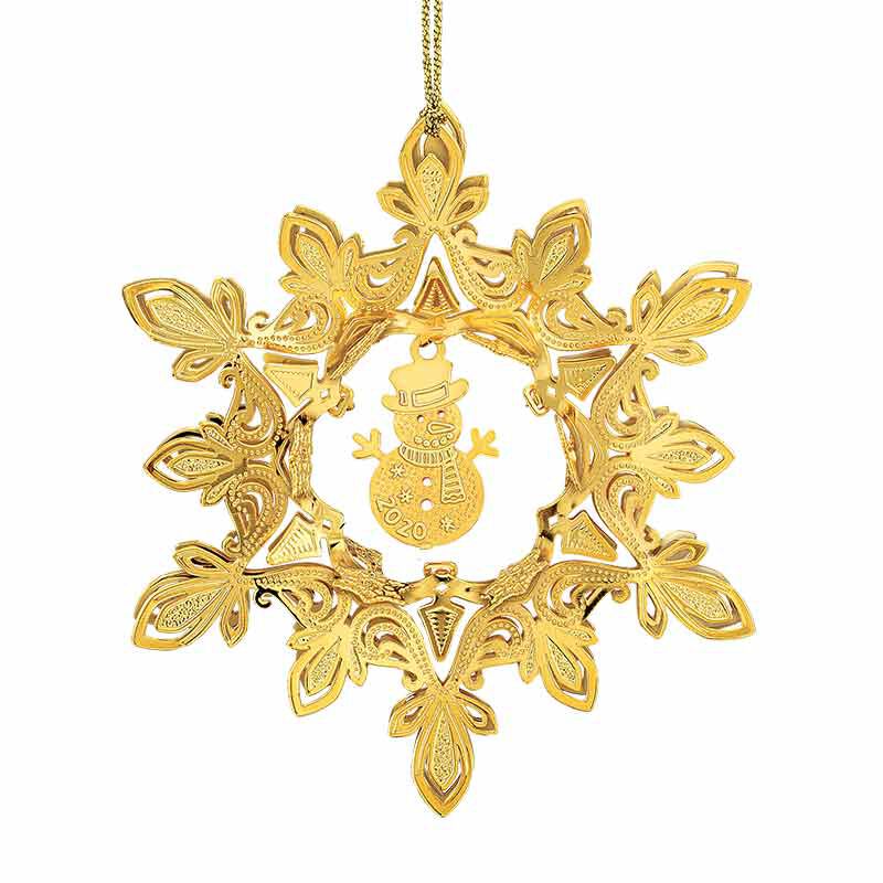 The 2020 Gold Christmas Ornament Collection 2161 009 2 7