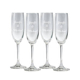 The Personalized Couples Champagne Flutes 10036 0049 a main