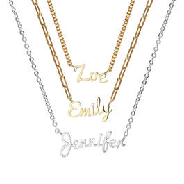 Script Custom Name Necklace 11744 0032 a main