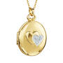 You Mean The World To Me Pendant, You Mean the World to Me Daughter Diamond Locket Pendant 10216 0017 b front