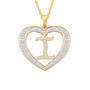 Dazzling Diamond Heart Children's Pendant, Dazzling Diamond Heart Pendant 11622 0138 a i