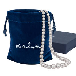 Sensational Silver Classic Bead Necklace 11061 0011 g gift pouch box