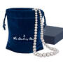 Sensational Silver Classic Bead Necklace 11061 0011 g gift pouch box