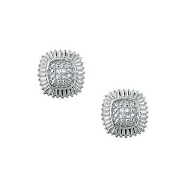 Silver Diamond Earring Set 11610 0017 c earing