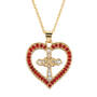 Year of Cheer Faith Love Pendants 10358 0015 b february