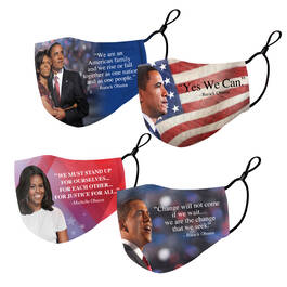 President Barack and Michelle Obama Face Masks 6948 0010 a main