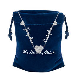 Our Love and Faith Diamond Necklace 10009 0018 g gift pouch