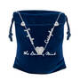 Our Love and Faith Diamond Necklace 10009 0018 g gift pouch