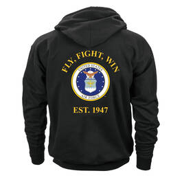 The Personalized Classic Mens Air Force Hoodie 2023 11400 0029 b back