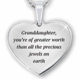 Granddaughter Music Box  Diamond Pendant 5703 001 7 3
