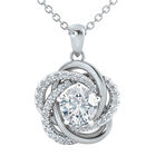 Perfectly Paired Love Knot Pendant with FREE Matching Earrings 10917 0019 b pendant