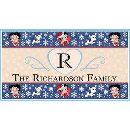 The Betty Boop Seasonal Welcome Mats 10246 0011 b winter
