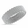 The Sterling Silver Mesh Ring 6211 001 0 1
