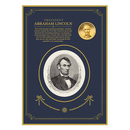 The US Presidential Dollar and Engraved Portrait Collection 10243 0014 c lincoln