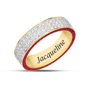 Personalized Birthstone Eternity Ring 10903 0015 a main