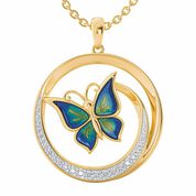 Strong Beautiful Loved Butterfly Pendant 6482 001 2 1