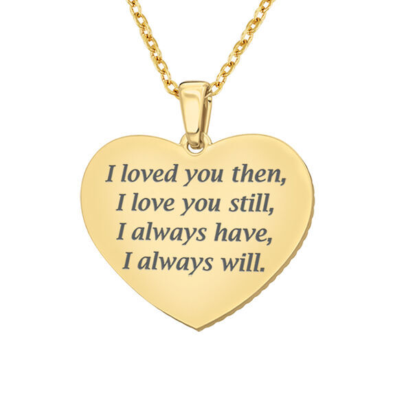 Love Always Diamond Pendant 4631 0157 c back