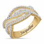 Bold  Brilliant Simulated Diamond Ring 6601 002 6 1