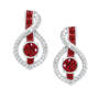 Birthstone Wave Earrings 2202 0069 a main