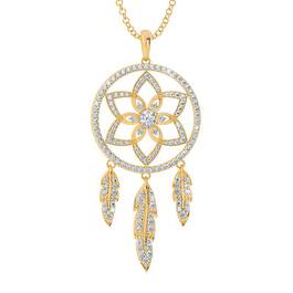 Always Follow your Dreams Daughter Dreamcatcher Pendant 6284 001 2 1