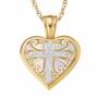 My Blessed Friend Diamond Cross Pendant 6227 001 2 2