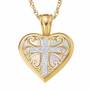 My Blessed Friend Diamond Cross Pendant 6227 001 2 2