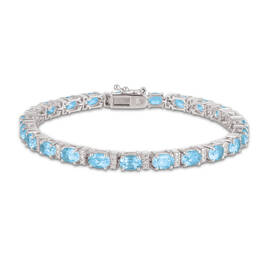 Birthstone Tennis Bracelet 11542 0010 c march