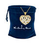 A Dozen Diamonds Heart Pendant, A Dozen Diamonds Heart Pendant 6918 0016 g gift pouch