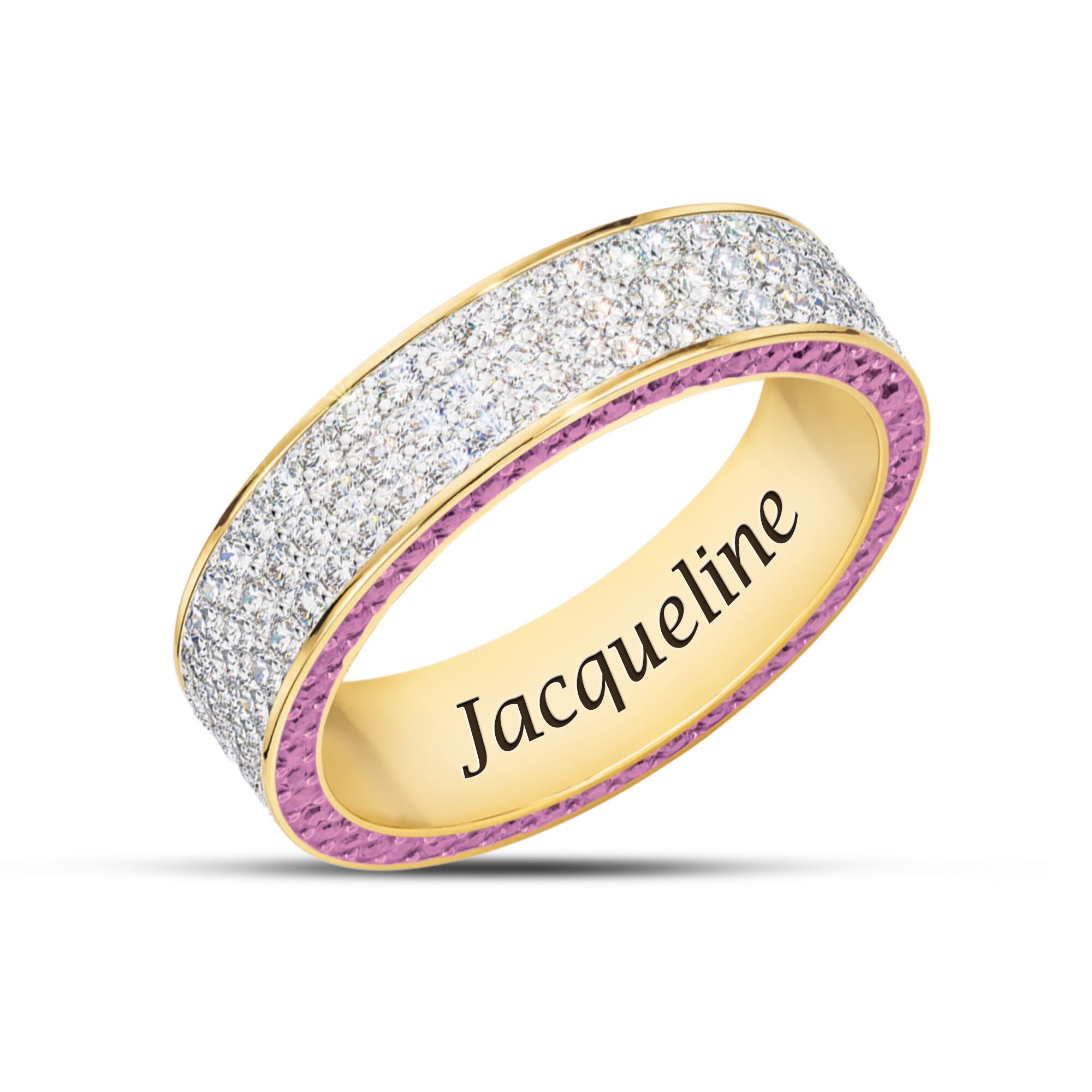 Personalized Birthstone Eternity Ring 10903 0015 f june