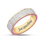 Personalized Birthstone Eternity Ring 10903 0015 f june