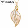 Mother of Pearl Monthly Pendants 6117 001 5 11