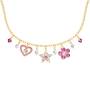 Birthstone Charm Necklace 1042 002 4 10