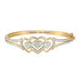 Forever Diamond Hearts Bangle 10220 0011 a main
