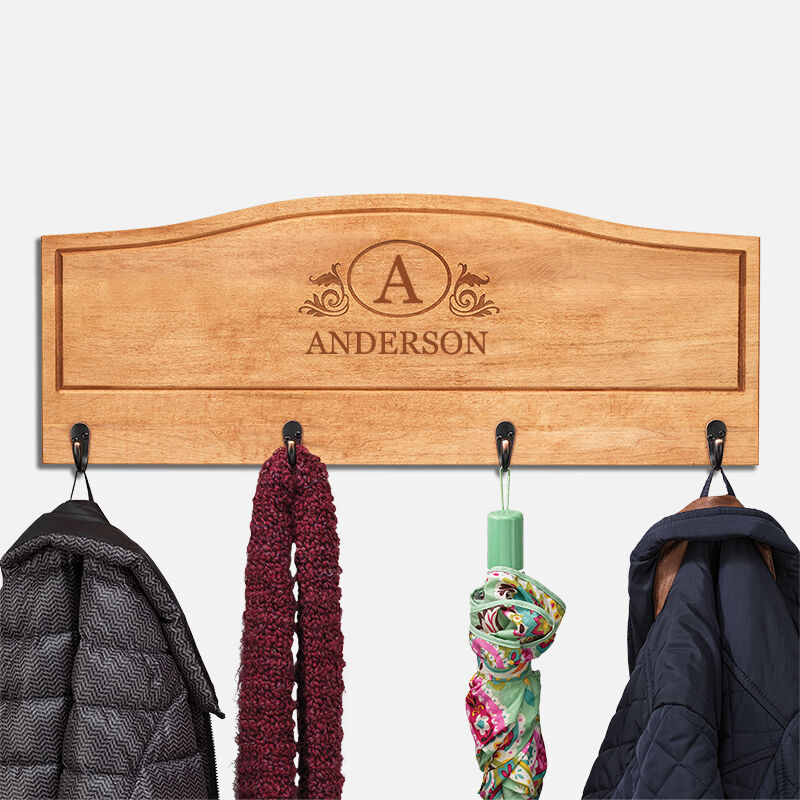 The Personalized Deluxe Coat Rack 5681 001 3 2