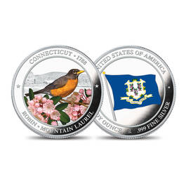 The State Bird and Flower Silver Commemoratives 2167 0104 a commemorativeCT