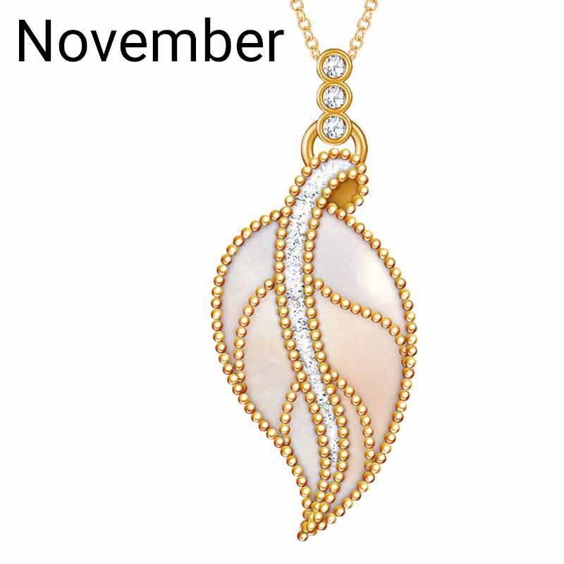 Mother of Pearl Monthly Pendants 6117 002 3 11
