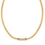 Birthstone & Diamond Monogram Necklace 12372 0013 c march