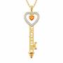 The Birthstone Key Pendant 6685 001 7 11