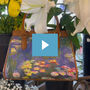Water Lilies Handbag,,video-thumb