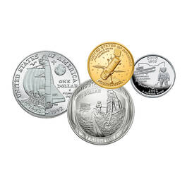 US Space Exploration Coin Set 10852 0016 a main