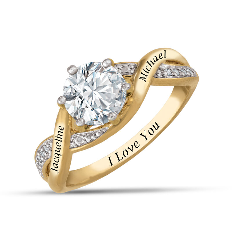 Forever Personalized Diamond Ring 10898 0012 a main