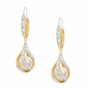 Loves Embrace Pearl  Diamond Earrings 1638 002 4 1